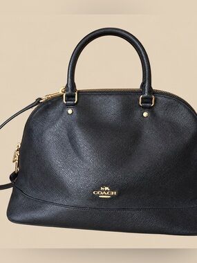 Coach Sierra Satchel in Crossgrain Leather
